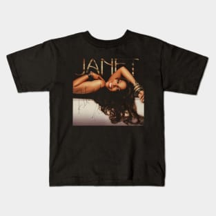 Janet Jackson Vintage Tour Concert Kids T-Shirt